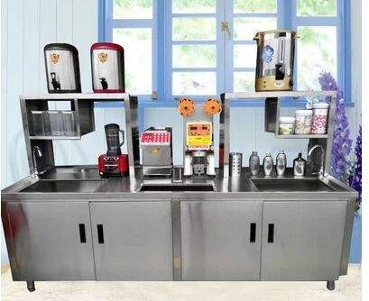 新豪奶茶設備冷凍柜XH-6812H價格 制冰機 冷凍工作臺 奶茶冷凍工作臺 奶茶設備