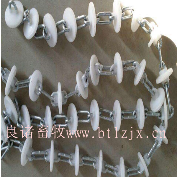 母豬自動喂料線 料線篩盤 料線轉(zhuǎn)角輪 塑飼料料自動喂料線廠家批發(fā)