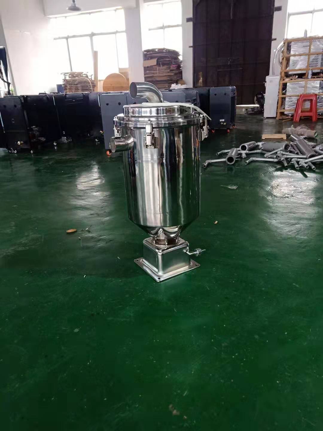 吸料機7.5L不銹鋼料斗3-30L上料機真空料斗儲料都 注塑輔機配件