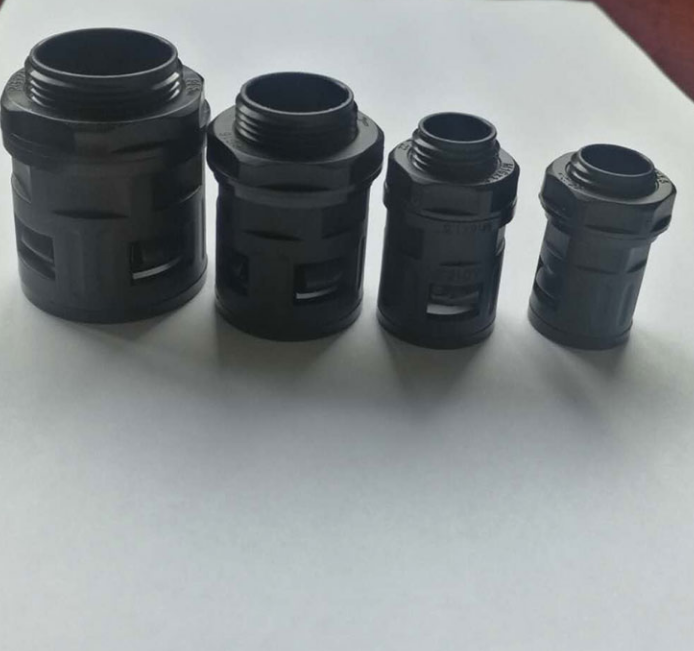 塑料波紋管接頭 PE/PP/PA波紋管直插接頭 塑料軟管接頭 浪管接頭