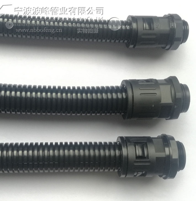 塑料波紋管接頭 波紋管直插接頭 塑料軟管接頭 浪管接頭