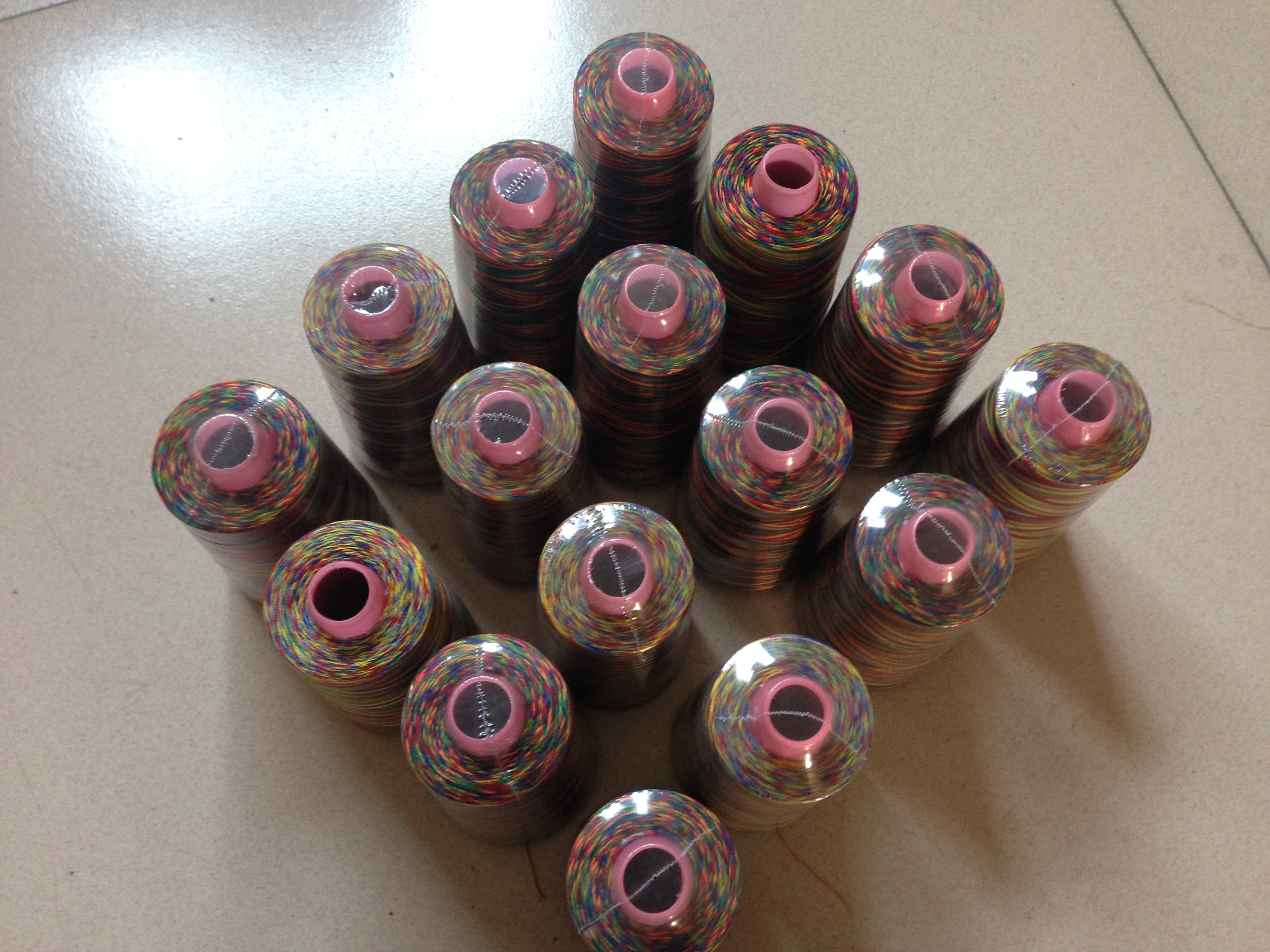 廠家直銷 五彩線五彩項鏈繩 珠寶線玉線手工編織配玉的繩 端午掛繩批發(fā)