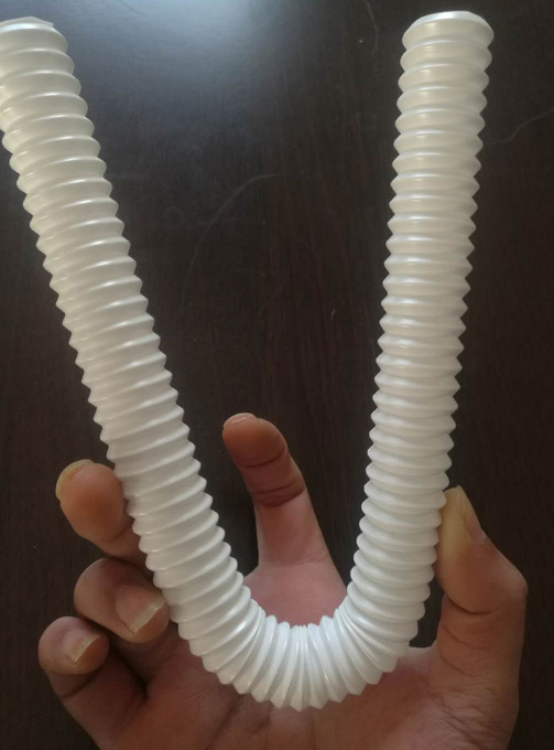 PE阻燃白色塑料波紋管 電箱電柜*套管