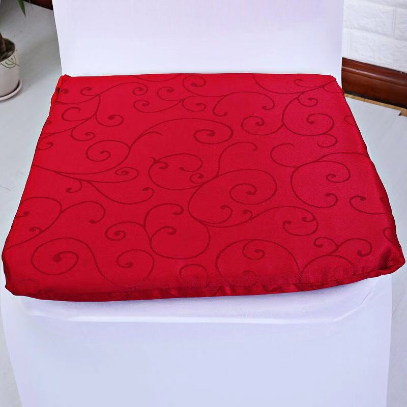 君康傳奇紡織定做酒店餐廳家用餐廳椅套坐墊3公分厚度海綿墊椅墊餐桌椅布?jí)|