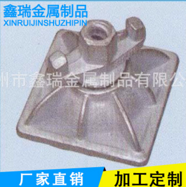 廠家供應(yīng)鍛造加緊螺母 方盤蓋型螺母 圓盤三爪建筑螺母 蝴蝶扣