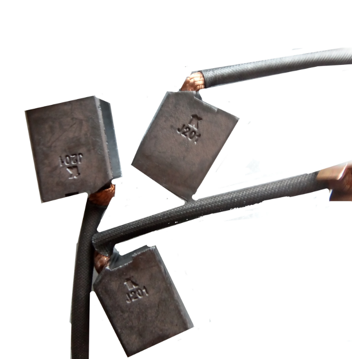 碳刷 杭州諾力合力TCM豐田龍工柳工西林電動叉車電機碳刷雙絲碳刷