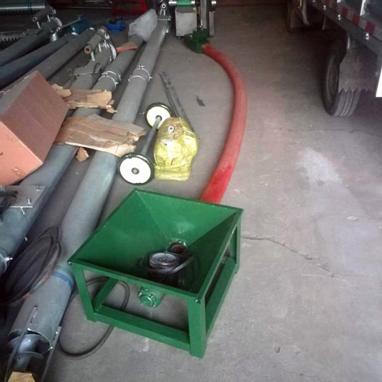中小型收糧廠吸糧機 家用小麥玉米車載倒倉機 建筑工地沙子入罐提升機