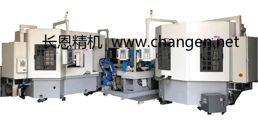 長恩精機(jī)非標(biāo)定制汽車車門鉸鏈自動化加工設(shè)備