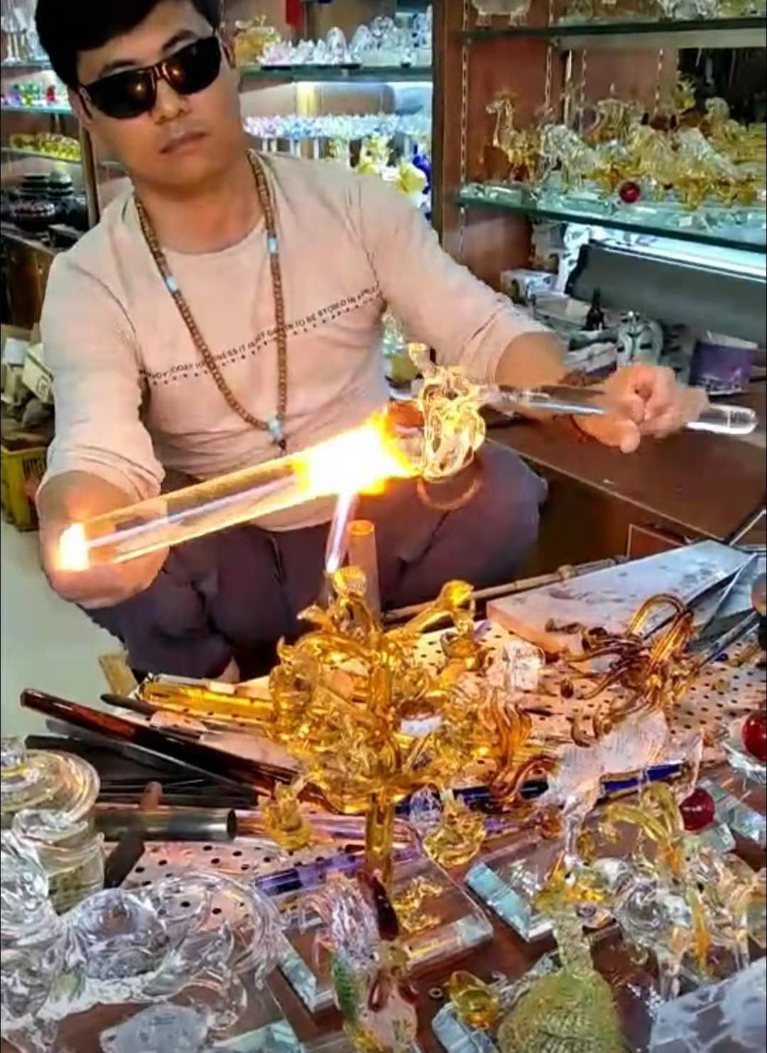 山東水晶工藝品制作/包教包會(huì)