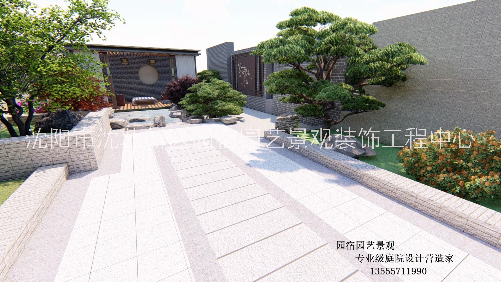 沈陽私家小院花園設(shè)計(jì)