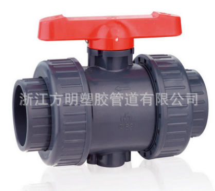 生產(chǎn)銷售UPVC PVC 雙由令塑料球閥 UPVC化工管道 *UPVC管道