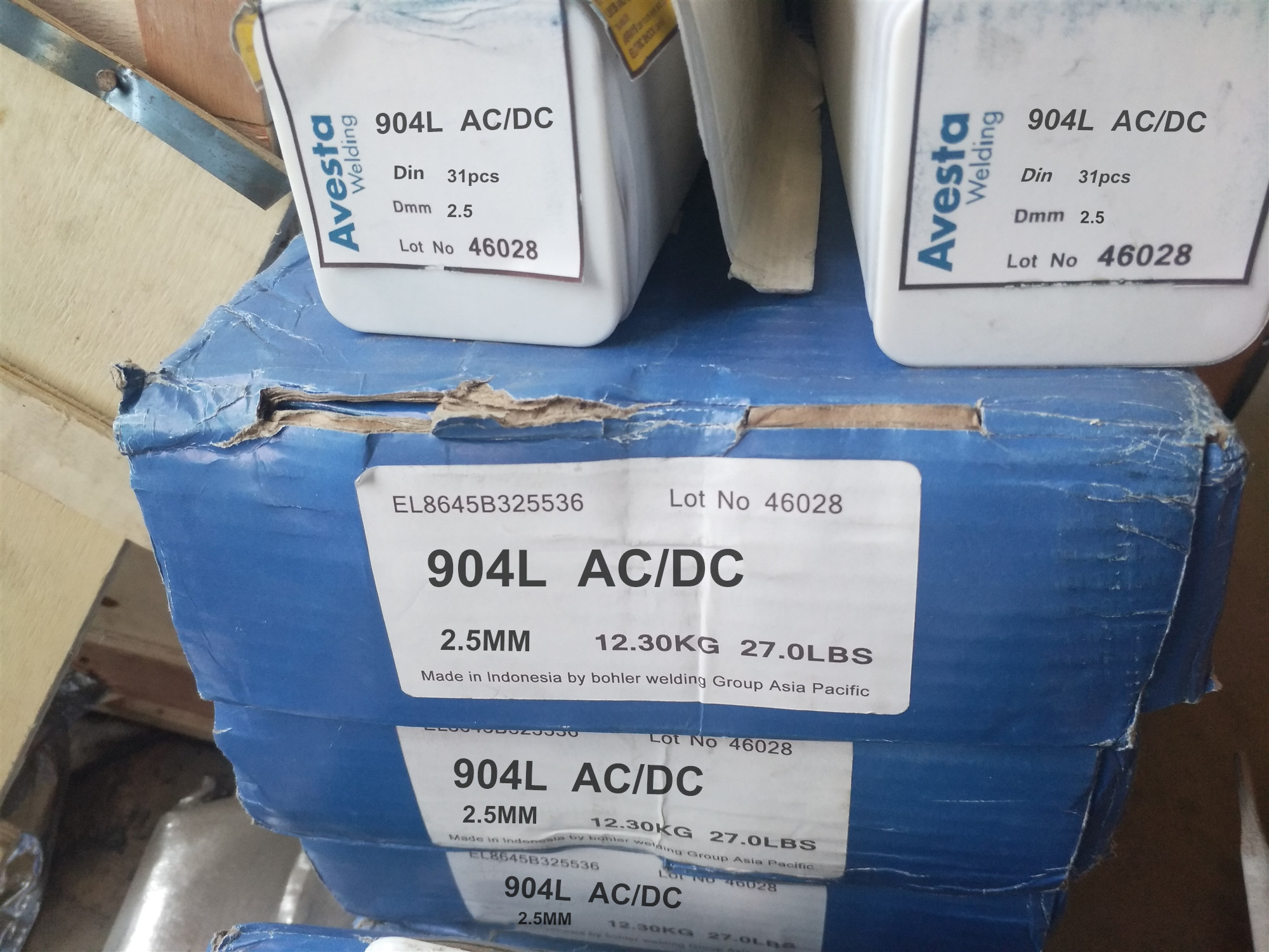 瑞典阿維斯塔253 MA不銹鋼焊條2.5/2.5/3.25/4.0/5.0mm