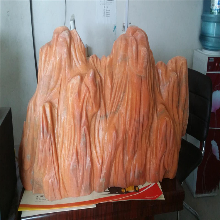 晚霞紅景觀石假山石頭 風景石哪里好