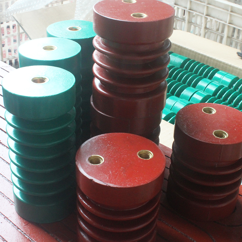 支柱絕緣子絕緣子固定樁帶桿高低壓mns環(huán)氧樹脂復合支柱絕緣子DMC配電箱柜50*60