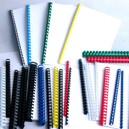 21孔裝訂圈PVC 裝訂膠圈梳式 裝訂機*膠圈，6MM-38MM多種規(guī)格可選