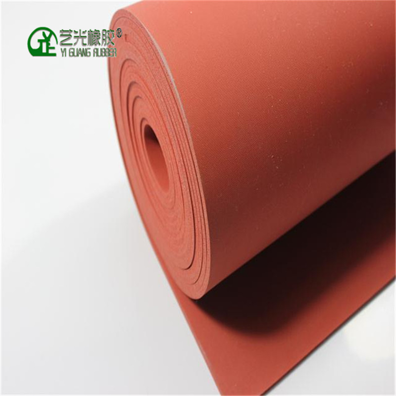 純新料硅膠發(fā)泡膠墊海綿板高溫發(fā)泡板紅色密封板 硅膠發(fā)泡卷板