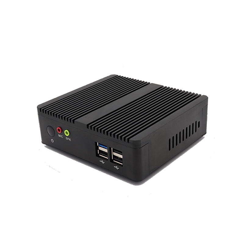 賽揚(yáng)J1900四核雙網(wǎng)口工控迷你辦公組裝電腦廣告主機(jī)MINI PC