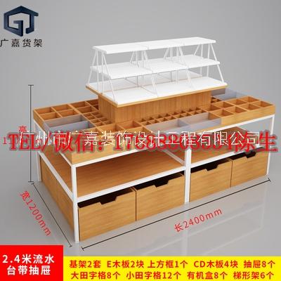廣州廣嘉貨架 名創(chuàng)款流水臺優(yōu)品貨架 飾品*貨架廠家 進(jìn)口食品母嬰店 文具貨架供應(yīng)