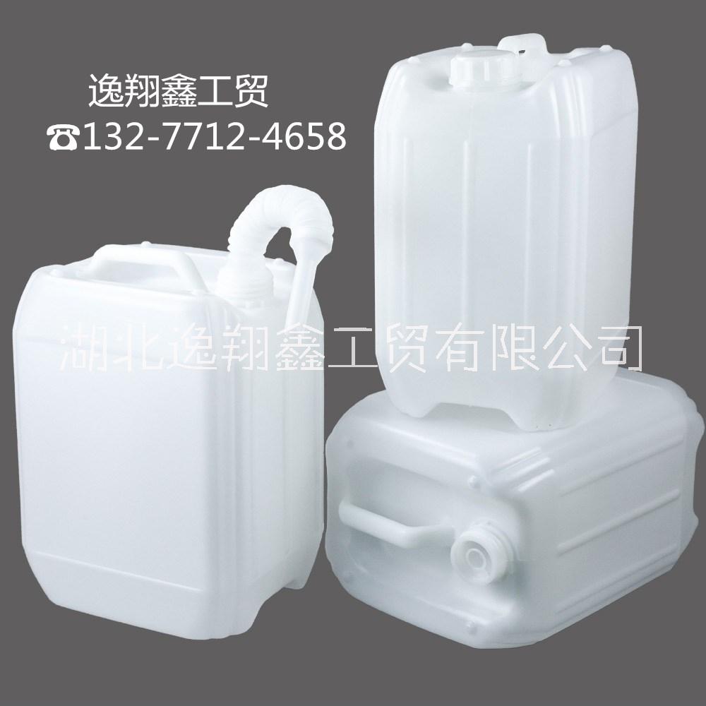湖北20公斤帶透氣孔方形化工桶20L塑料桶