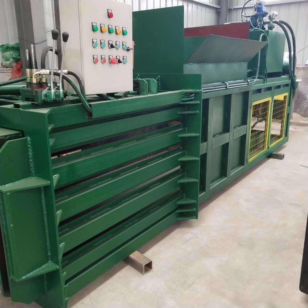 臥式廢紙箱打包機(jī) 塑料瓶打包機(jī) 塑料布打包機(jī)價(jià)格