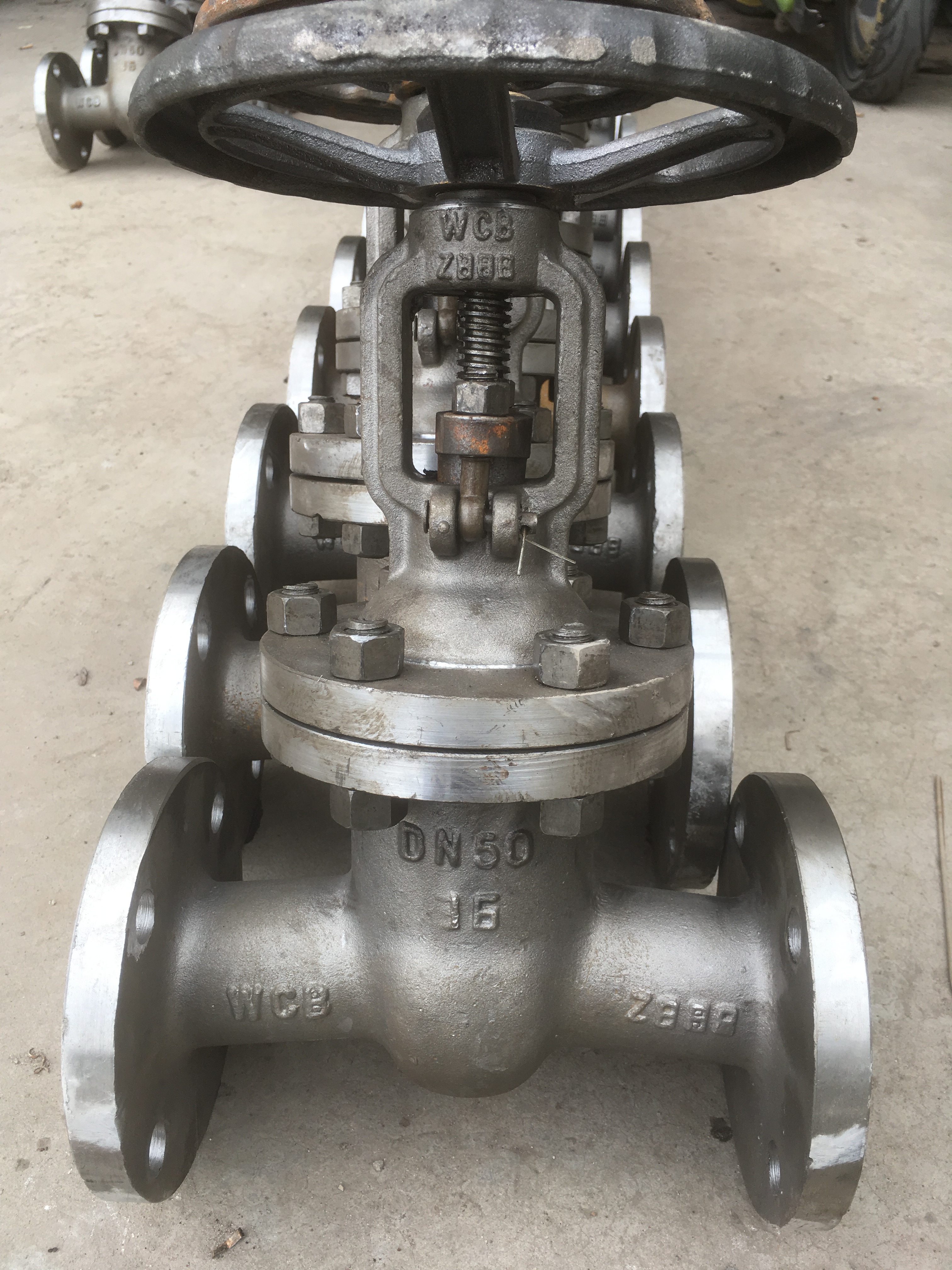 供應(yīng)  法蘭連接鑄鋼閘閥