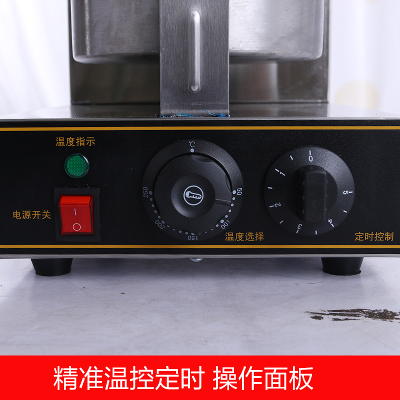 廠家直銷單頭商用雪糕皮機脆皮蛋卷機冰淇淋甜筒皮蛋筒蛋托機器