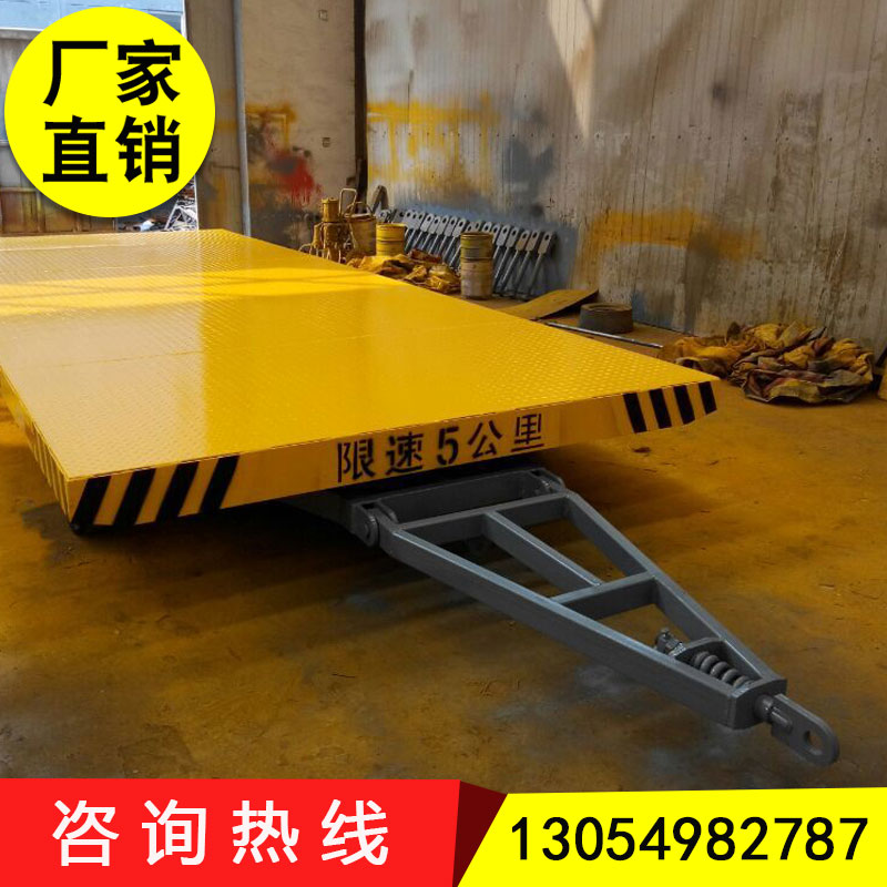 源隆定做20噸水泥預(yù)制件運(yùn)輸板車