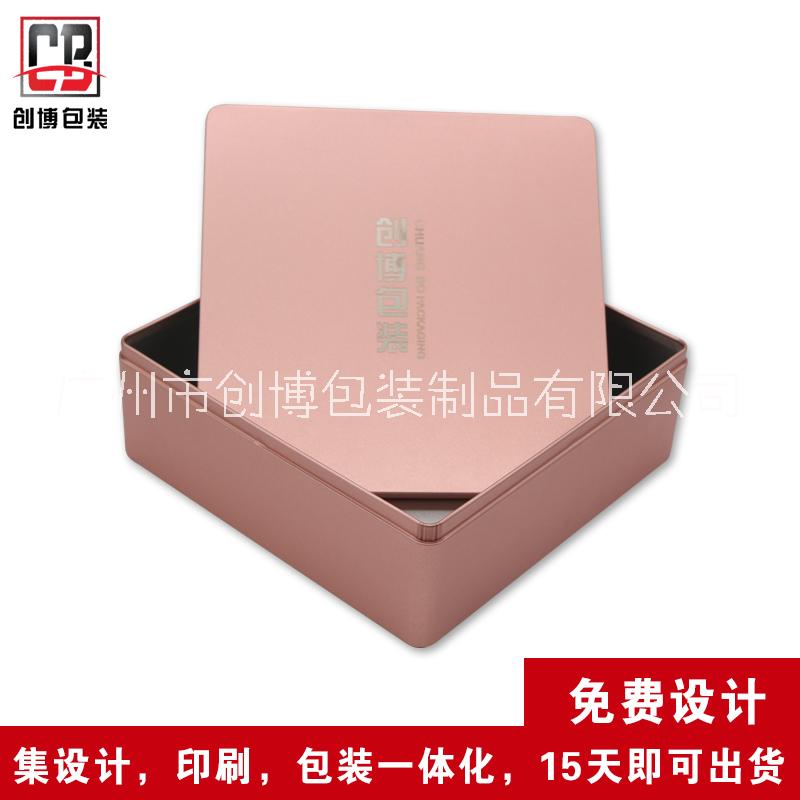 定制方形茶葉鐵盒廠家,公版正方形茶葉馬口鐵盒包裝加工
