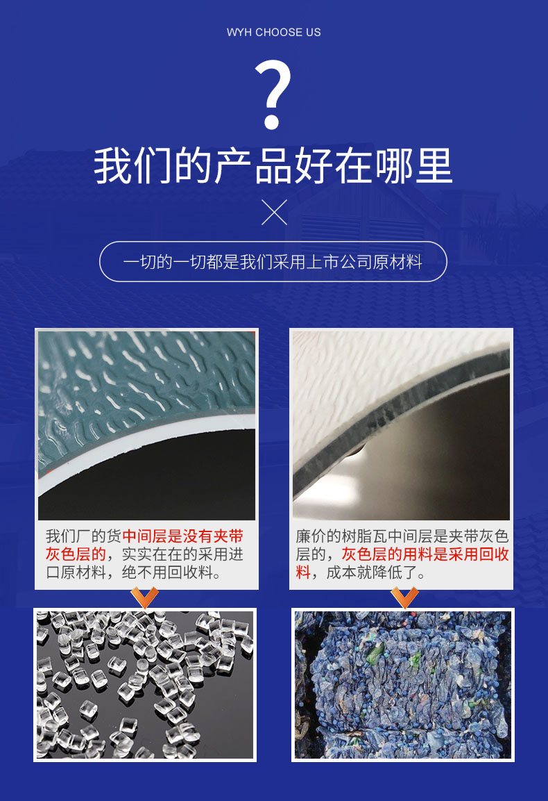 白底樹脂瓦 全新白底樹脂瓦廠家直銷屋面瓦選擇