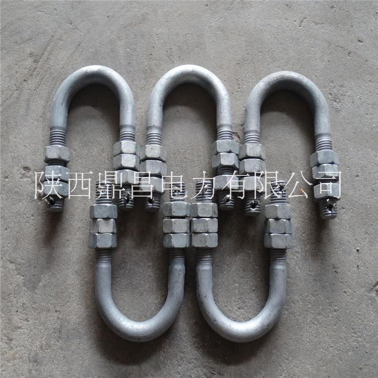 廠家直銷 熱鍍鋅U型螺絲 U型卡 直角圓角u型栓方型螺栓 U型螺栓 熱鍍鋅U型螺絲