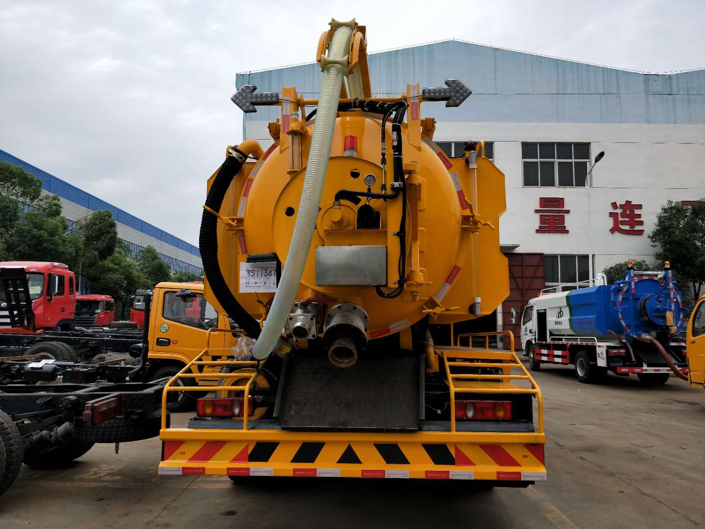 天錦清洗吸污車  一體罐清洗吸污車