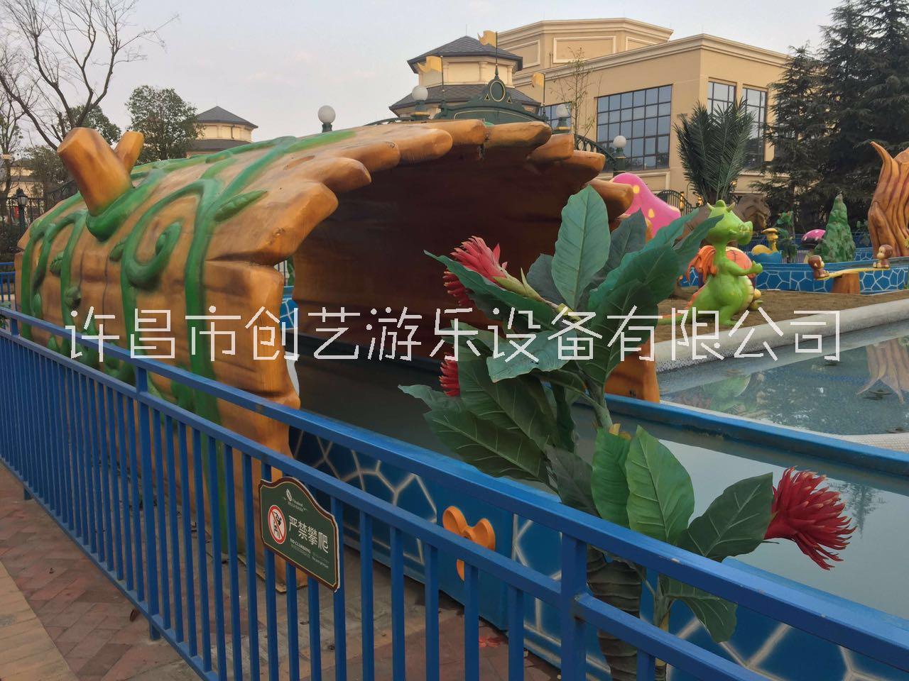 2019年公園游樂園賺錢收益快游樂設(shè)備項目--叢林探險漂流