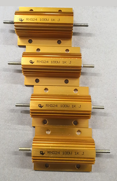 供應 RXG24鋁殼制動電阻器  黃金鋁殼電阻器