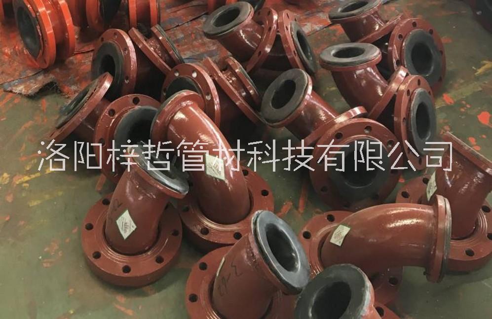 電廠脫硫用襯膠管道生產