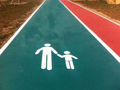 MMA防滑路面適用于各種瀝青路面、水泥混凝土地面的標線涂裝和彩色面層涂裝