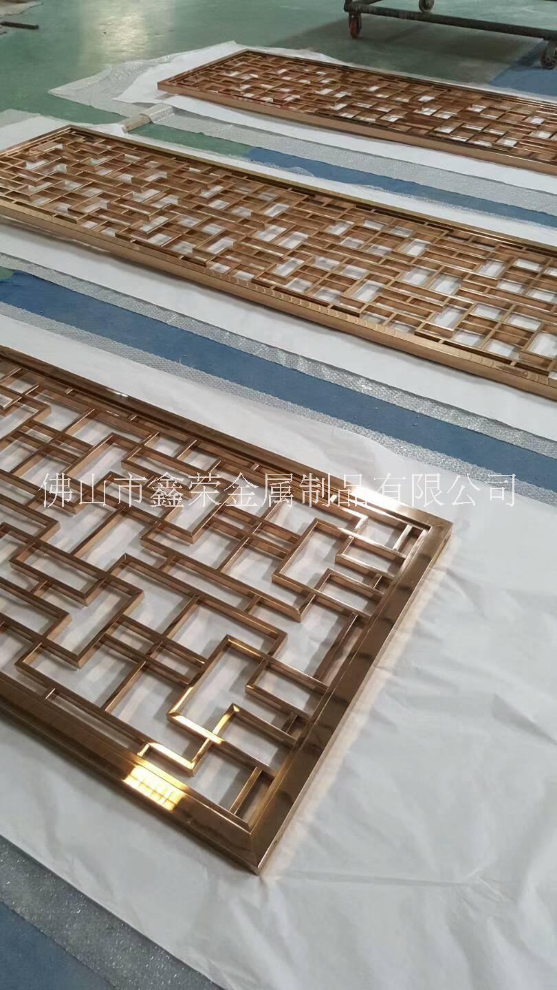 三亞304不銹鋼屏風管材焊接隔斷制品廠