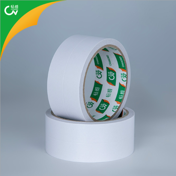 生產(chǎn)雙面膠帶文具辦公海報手工粘貼雙面膠帶 方便易用 粘力穩(wěn)