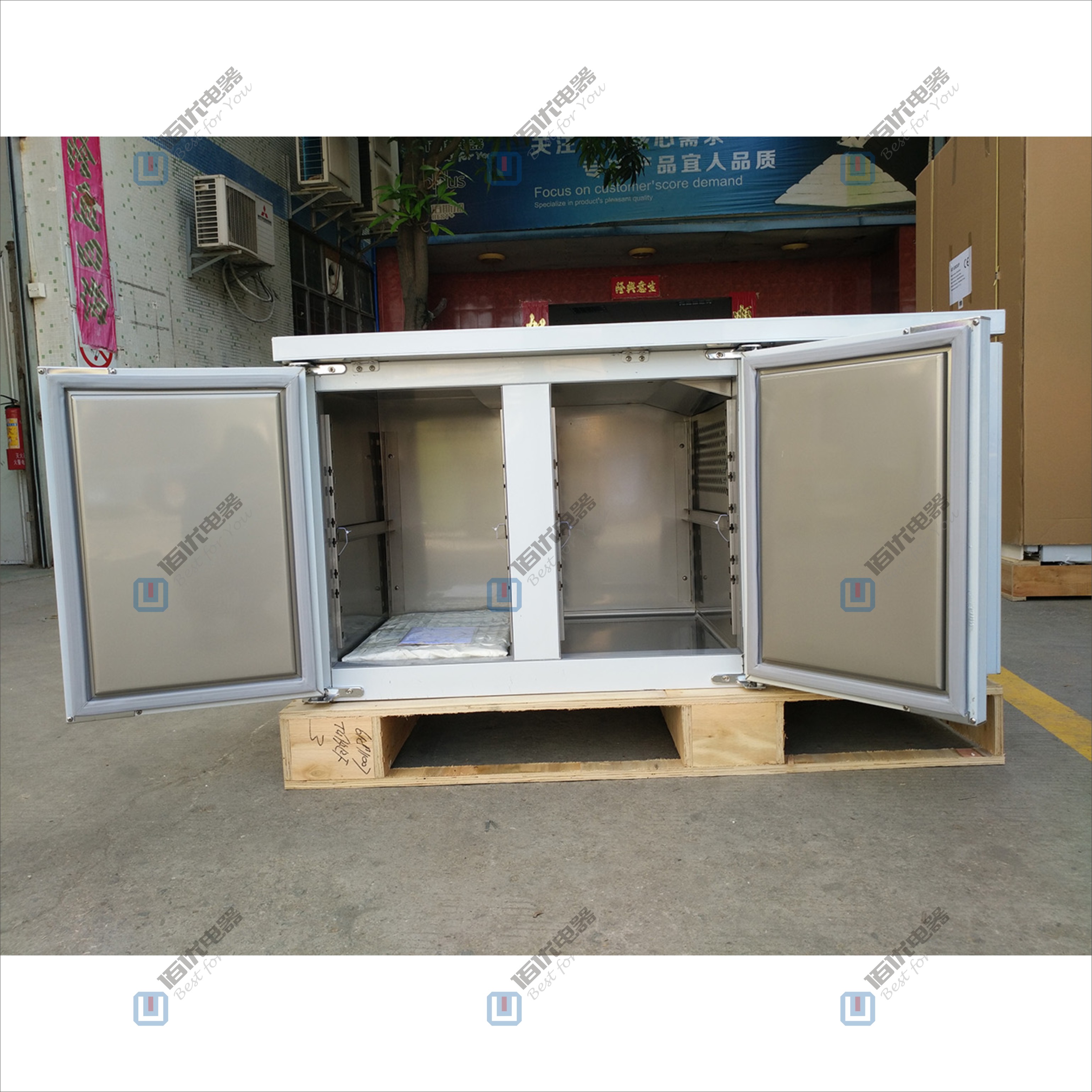 臥式直冷冰柜，臥式冰柜，臥式保鮮工作臺 商用工作臺