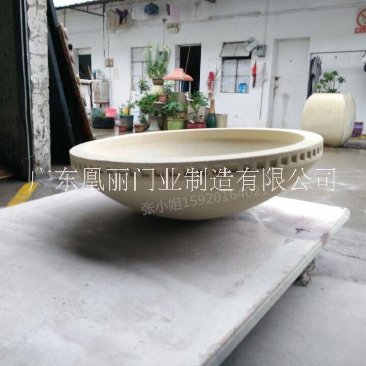定制玻璃鋼花盆 廠家直銷 廣東肇慶 圓形玻璃鋼花盆