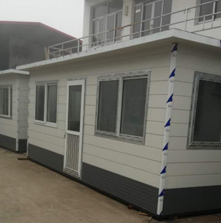 防腐木保 安亭移動崗?fù)?景區(qū)收費移動房屋 售票亭站崗?fù)つ举|(zhì)崗?fù)?  title=