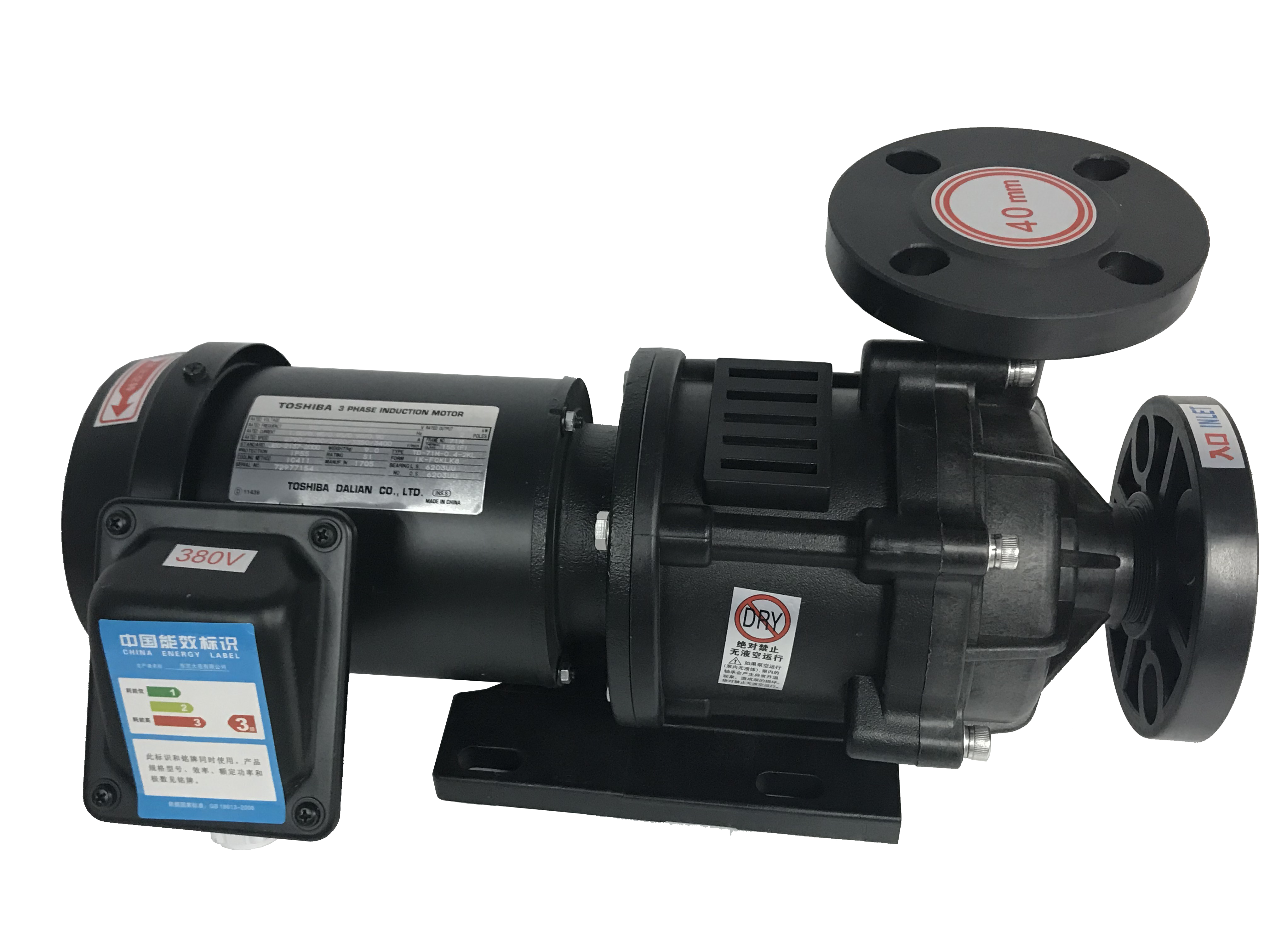 昆山企華QHM大流量磁力泵， 昆山企華QHM-C-453CSE