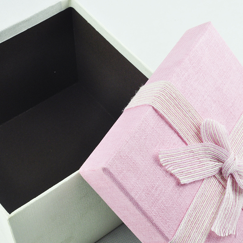 生日禮物 禮品盒 粉色禮品盒 方形禮盒 精美禮品盒廠家天地蓋禮盒批發(fā)