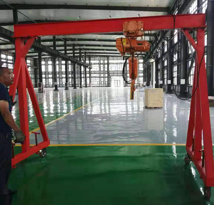 專業(yè)生產(chǎn)可移動(dòng)式簡易龍門架 輕小型電動(dòng)龍門架 0.5t-10t龍門吊機(jī)