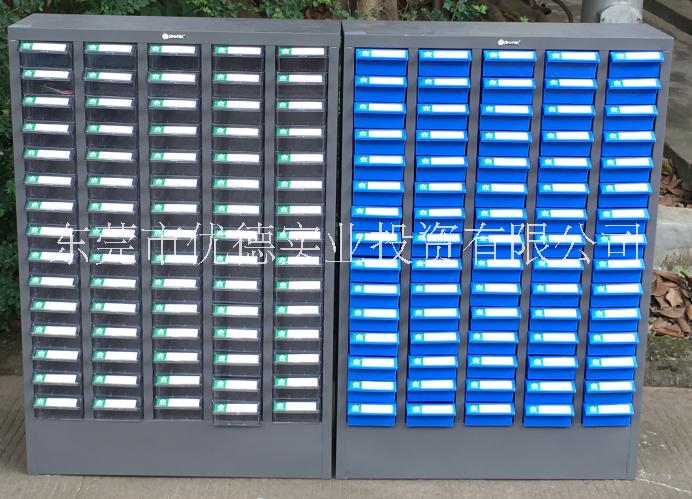 廠家供應(yīng)75抽透明零件柜樣品柜工具柜抽屜式元件柜塑料零件柜