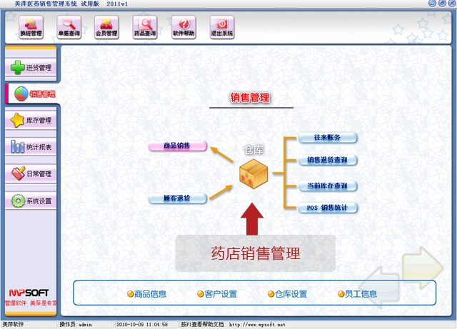美萍醫(yī)藥業(yè)務(wù)管理系統(tǒng)醫(yī)藥進(jìn)銷存管理系統(tǒng) 美萍醫(yī)藥業(yè)務(wù)進(jìn)銷存管理系統(tǒng)