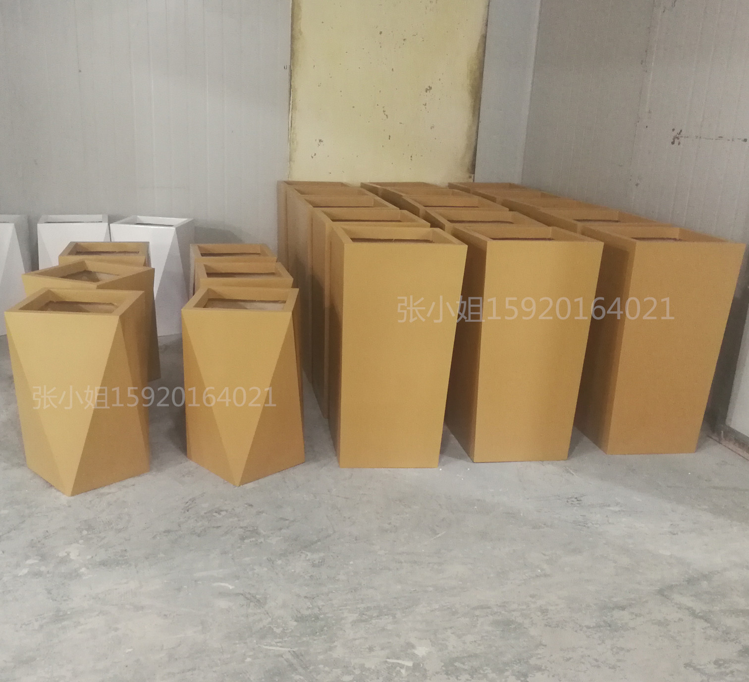 白色玻璃鋼花盆 定制玻璃鋼花盆 定制玻璃鋼花盆制品廠 廣東肇慶