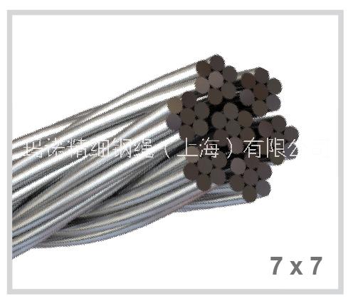 *7*7超細(xì)不銹鋼鋼絲繩  0.1mm到1.0mm直徑