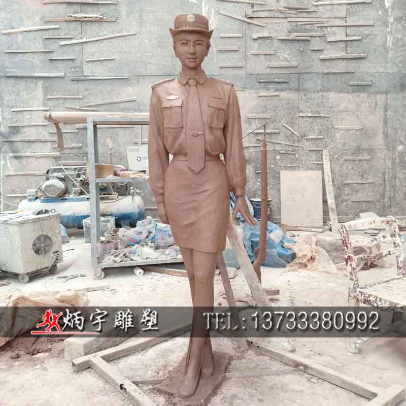 曲陽炳宇雕雕塑 玻璃鋼人物雕塑 女警察同志雕塑 古代人物雕塑 軍人雕塑 騎馬人物雕塑 校園人物雕塑 戰(zhàn)馬戰(zhàn)車雕塑