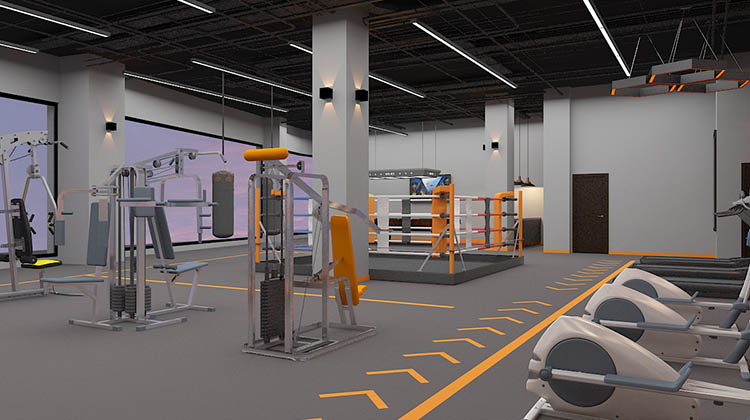 鄭州健身房裝修公司—健身俱樂部設(shè)計(jì)哪家比較專業(yè)