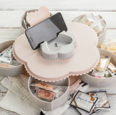 若生活 多功能花瓣糖果盒 99012